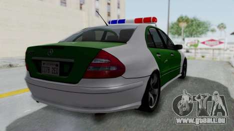 Mercedes-Benz E500 Police pour GTA San Andreas