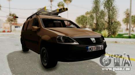 Dacia Logan MCV Van pour GTA San Andreas