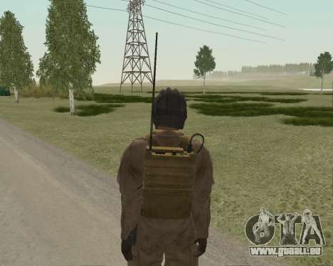 Les soldats soviétiques pour GTA San Andreas