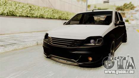 Dacia Logan Facelift Stance für GTA San Andreas