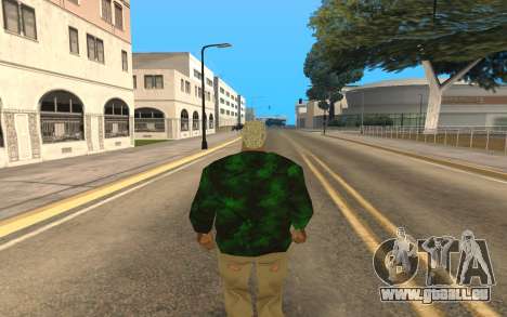 Grove Street Gang Member für GTA San Andreas