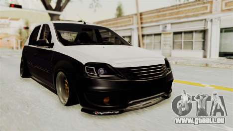 Dacia Logan Facelift Stance für GTA San Andreas