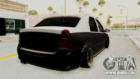 Dacia Logan Facelift Stance für GTA San Andreas