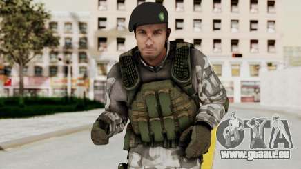 Black Mesa - HECU Marine Beret pour GTA San Andreas