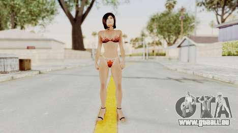 Beach Girl Red Bikini pour GTA San Andreas
