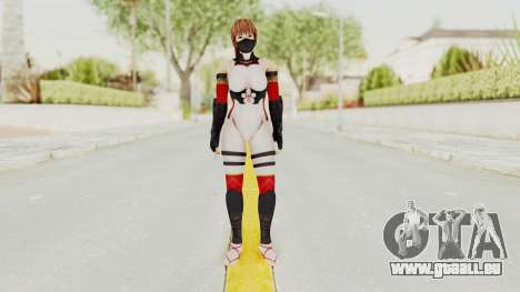 Dead Or Alive 5 LR - Kasumi Ninja White-Red 2015 pour GTA San Andreas