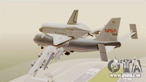 Boeing 747-123 Space Shuttle Carrier pour GTA San Andreas