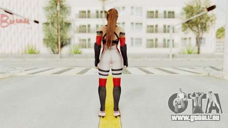 Dead Or Alive 5 LR - Kasumi Ninja White-Red 2015 pour GTA San Andreas