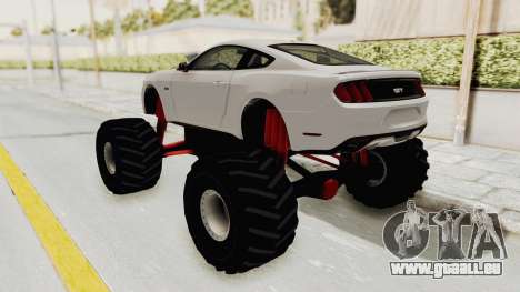 Ford Mustang GT 2015 Monster Truck pour GTA San Andreas