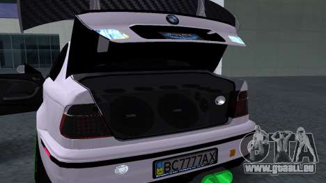 BMW M3 E46 JDM pour GTA San Andreas