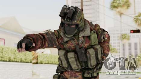 Battery Online Russian Soldier 8 v1 für GTA San Andreas
