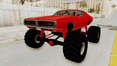 Dodge Charger 1971 Monster Truck für GTA San Andreas