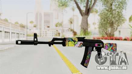 AK-47 Cannabis Camo pour GTA San Andreas