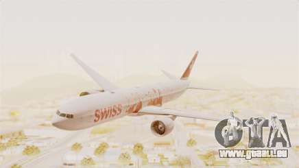 Boeing 777-300ER Faces of SWISS Livery pour GTA San Andreas