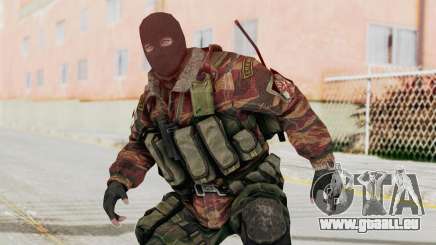 Battery Online Russian Soldier 8 v2 pour GTA San Andreas