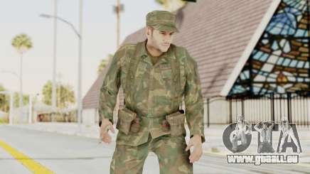 MGSV Ground Zeroes US Soldier Armed v2 für GTA San Andreas