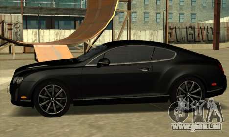 Bentley Continental Supersports Black für GTA San Andreas