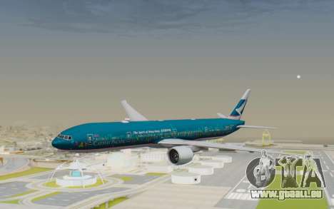 Boeing 777-300ER Cathay Pacific Airways v2 für GTA San Andreas