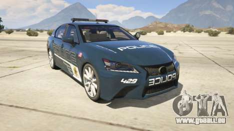 Lexus GS 350 Hot Pursuit Police