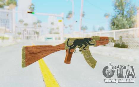 CS:GO - AK-47 Jaguar für GTA San Andreas
