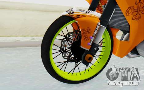 Yamaha Jupiter MX 135 Roadrace pour GTA San Andreas