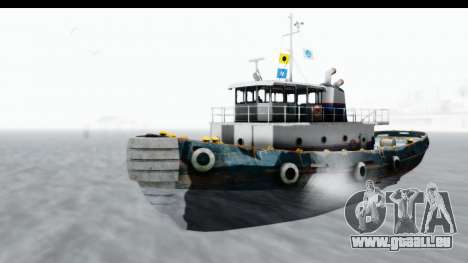 GTA 5 Buckingham Tug Boat v1 für GTA San Andreas