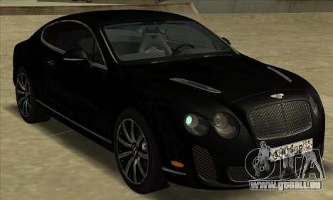 Bentley Continental Supersports Black für GTA San Andreas