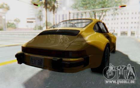 Porsche 911 Turbo 3.2 Coupe (930) 1985 pour GTA San Andreas