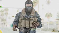 COD BO Russian Soldier Winter Balaclava für GTA San Andreas