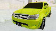 Toyota Hilux Malaysia Airports Green pour GTA San Andreas