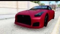 Nissan GT-R R35 Top Speed pour GTA San Andreas