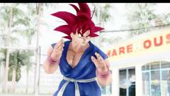 Dragon Ball Xenoverse Goku GT Adult SSG pour GTA San Andreas