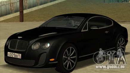 Bentley Continental Supersports Black pour GTA San Andreas