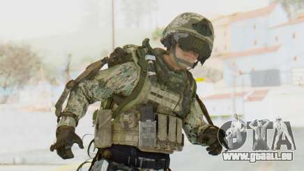 CoD AW US Marine Assault v4 Head D pour GTA San Andreas