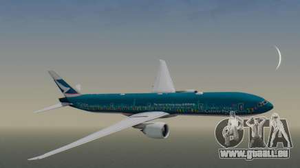 Boeing 777-300ER Cathay Pacific Airways v2 pour GTA San Andreas