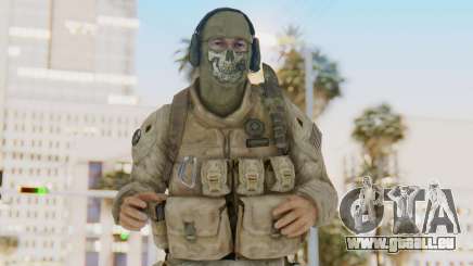 CoD MW2 Ghost Model v1 für GTA San Andreas