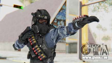 Federation Elite Shotgun Urban-Navy für GTA San Andreas