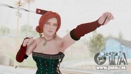 The Witcher 3 - Triss Merigold Dress pour GTA San Andreas