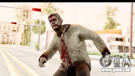 Left 4 Dead 2 - Zombie Rural pour GTA San Andreas