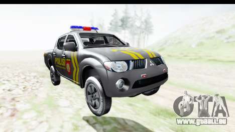 Mitsubishi L200 Indonesian Police pour GTA San Andreas