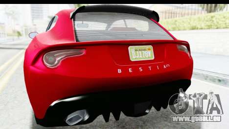 GTA 5 Grotti Bestia GTS with MipMap IVF pour GTA San Andreas