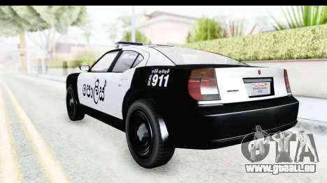 Sri Lanka Police Car v2 pour GTA San Andreas