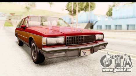 Chevrolet Caprice 1989 Station Wagon IVF pour GTA San Andreas