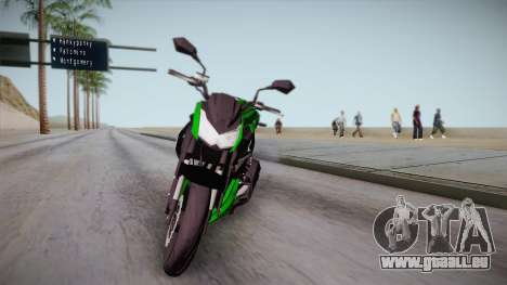 Kawasaki Z1000 2013 pour GTA San Andreas