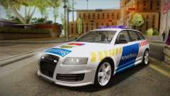 Audi RS6 Hungarian Police für GTA San Andreas