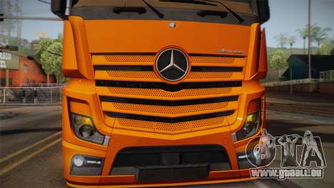 Mercedes-Benz Actros Mp4 4x2 v2.0 Steamspace pour GTA San Andreas