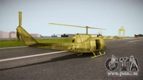 Bell UH-1H from Army Men: Serges Heroes 2 DC für GTA San Andreas