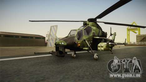 Eurocopter Tiger Extra Skin pour GTA San Andreas