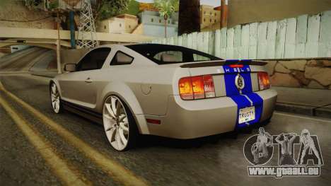 Ford Mustang Shelby GT500KR Super Snake für GTA San Andreas