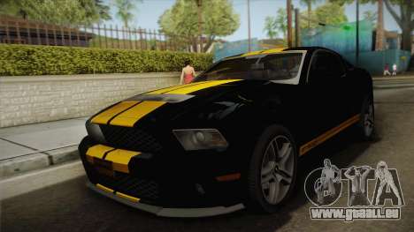 Ford Mustang GT500 pour GTA San Andreas
